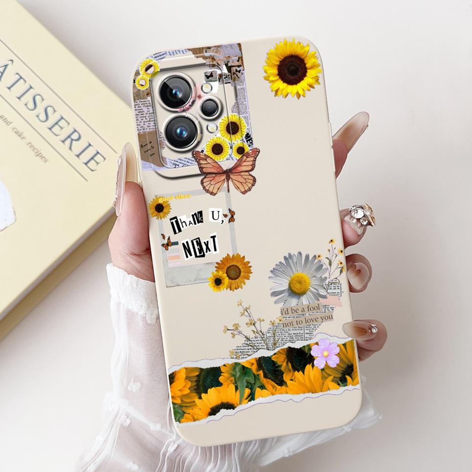 Cover per Telefono Femminile Cuore d'Amore per Realme GT2 Pro Custodia Realme GT Neo2 GT2 GT Neo 3T Funda Silicone Morbido Opaco Protezione Lente Capa