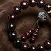 Xiaoman Golden Star Indian Rosewood Bracelet: Old Material Sandalwood Prayer Beads for Men & Women