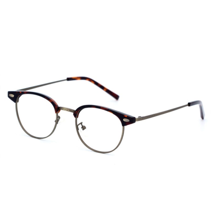 Custom Delight EMBER Tortoise Blue Light Blocking Gold Frame Glasses