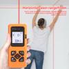 Portable Handheld Rangefinder USB Rechargeable Electronic Ruler 60M Digital Measure Tool for Home