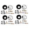 4 set för Yamaha V-MAX 1200 1985-2000 VMAX Motorcykel Förgasare Reparationssats