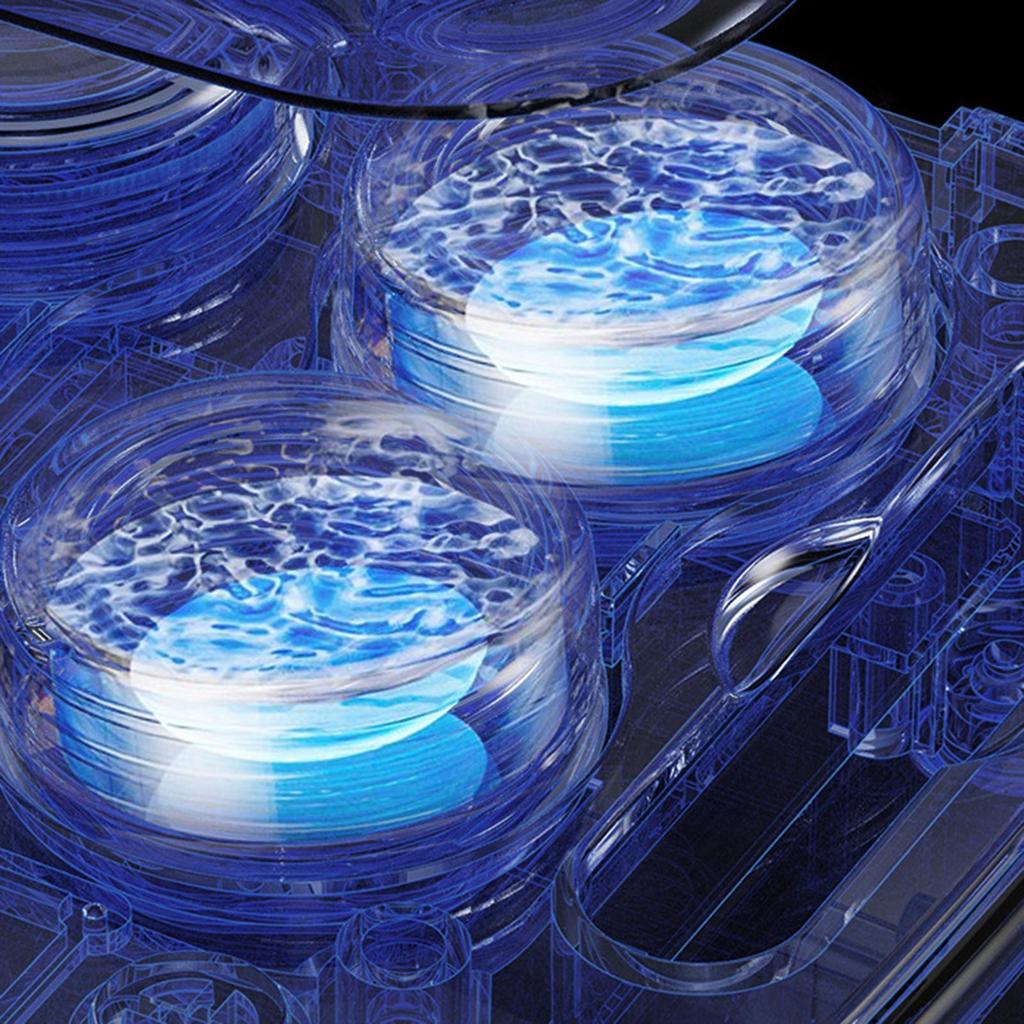 Rechargable Ultrasonic Contact Lens Cleaner High Frequency Vibration Contact Lens Cleaning Case Beauty Pupil Cleaning Container