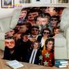 HD Printing Joe Keery Actor 3D Blanket,Soft Throw Blanket for Home Bedroom Bed Sofa Picnic Travel Office Rest Cover Blanket Kids