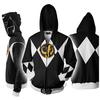 Mighty Morphin Power Rangers Cosplay 3d Printing Hoodie With Premium Quality