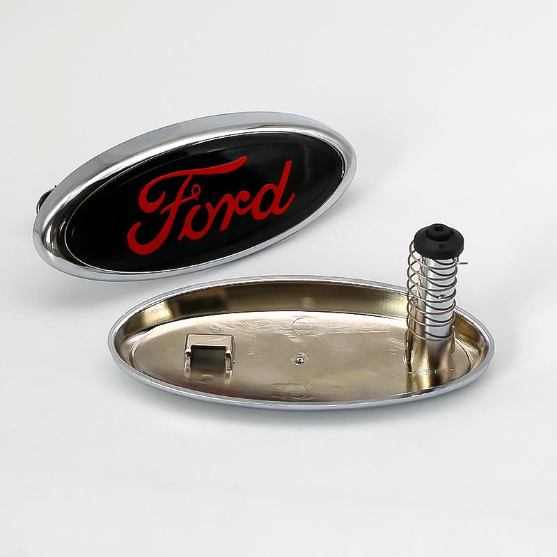 1Pc For Ford Mondeo Focus Fusion MK2 MK4 F150 F250 Emblem 14.5cm Car Front Head Hood Bonnet Logo Rear Trunk Badge Sticker
