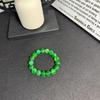 Natural African Jade Handcrafted Bead String