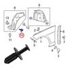A1249900492 Bumper Cover Fender Liner Push-Type Retainer Clip for Mercedes-Benz Mudguard Trim Clips Fixed Clamp Grille Rivet