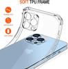 Clear Case for iPhone 14 Plus Apple 13 Pro Max Case Crystal Transparent TPU Shockproof Cover for iPhone 12 Pro SE 2020 2022 XR