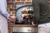 2x GLASS PROTECTIVE PLATE FOR STOVE 40x52 KITCHEN
