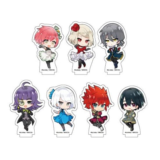 

JACKJEANNE 01 Mini character acrylic petit stand 7 pieces BOX