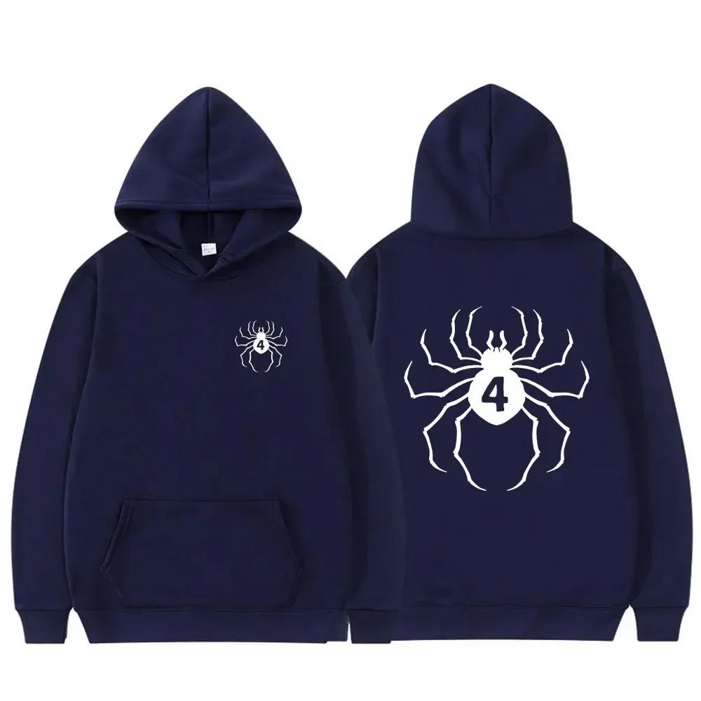 

Men s Printed Sweatshirt, Fresh Pattern, Fitted Style, Loose Hood, Versatile Spring and Autumn 3XL