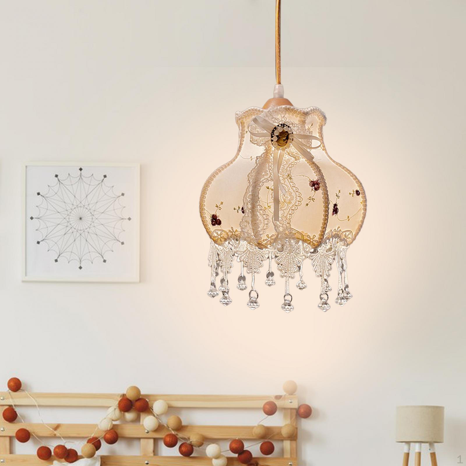 

Подвесной абажур для люстры, абажур для самостоятельного изготовления светильников E27, ретро-декор, потолочный фонарь, крышка для