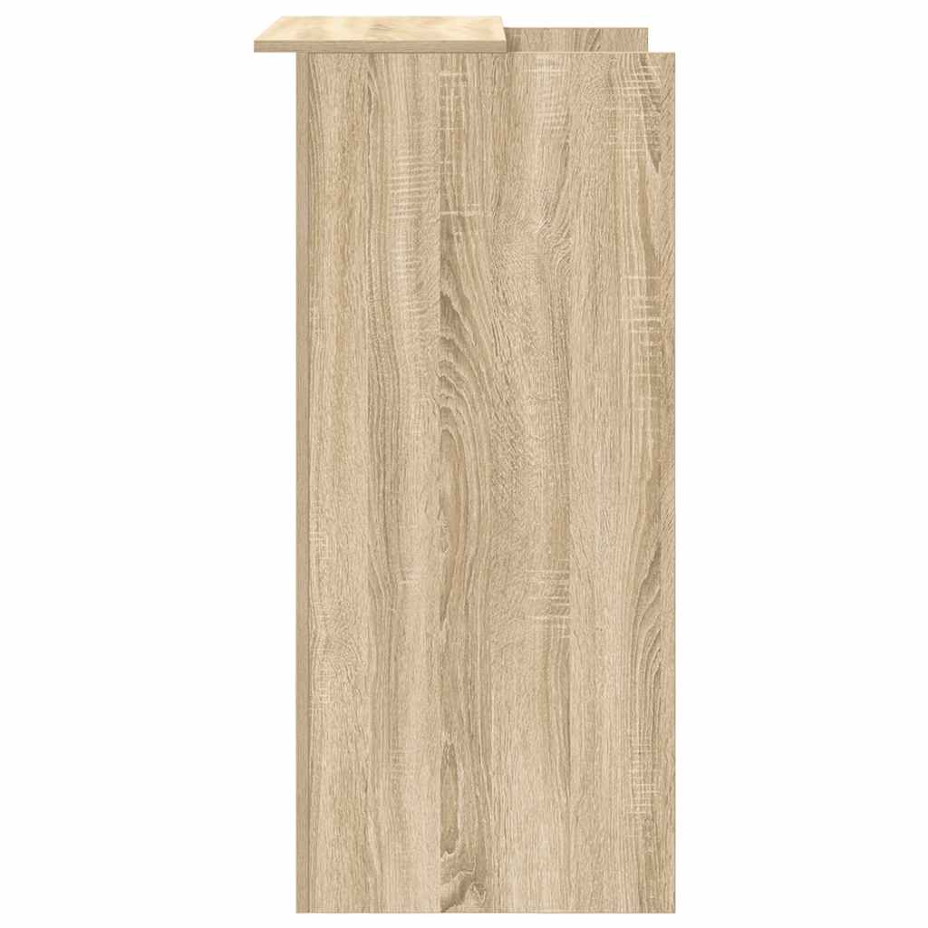 Vidaxl Biurko Recepcyjne Dąb Sonoma 55X50X103,5 Cm Drewno Klejone