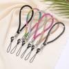 Glitter Flashy Phone Lanyard Phone Wrist Straps Keychain Hanging Anti-lost Rope