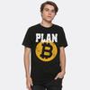 Plan B Bitcoin T-Shirt, Men's and Women's Sizes (BTC-00129)