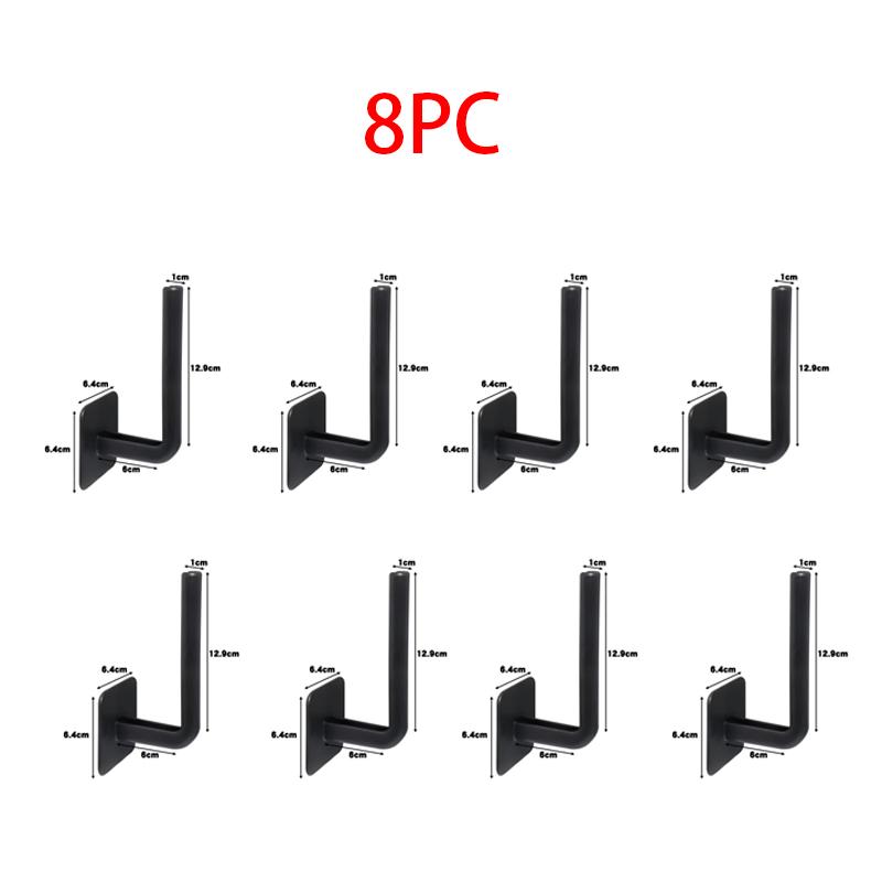 Mini Coat Racks Multipurpose Bedroom Cabinet Clothes Hangers Hook Wall Mounted Hat Bag Shawl Toy Clothing Organizers Hanger Rack