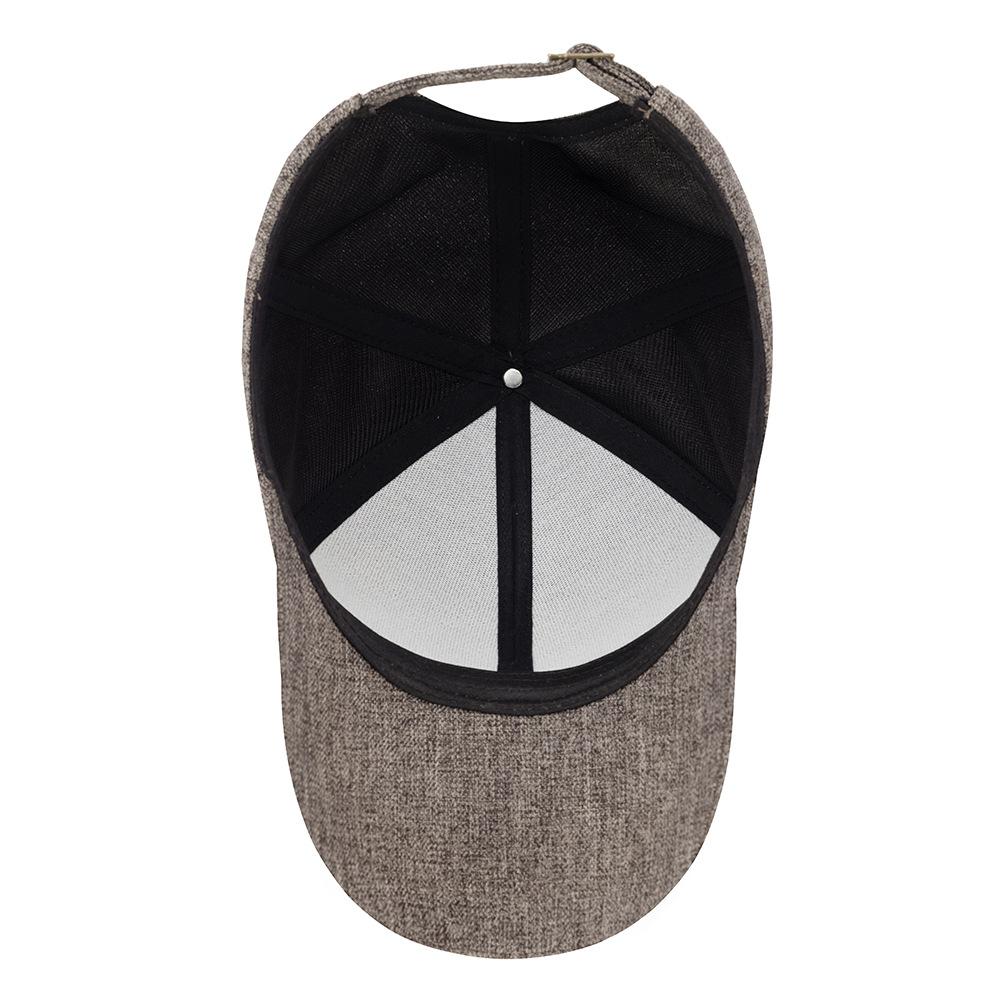 Neue Business-Baseballkappe für Herren und Herren, vier Jahreszeiten, Hardtop, Sonnenhut, Sonnenschutz im Freien, kleine Marke, Modekappe, vielseitig