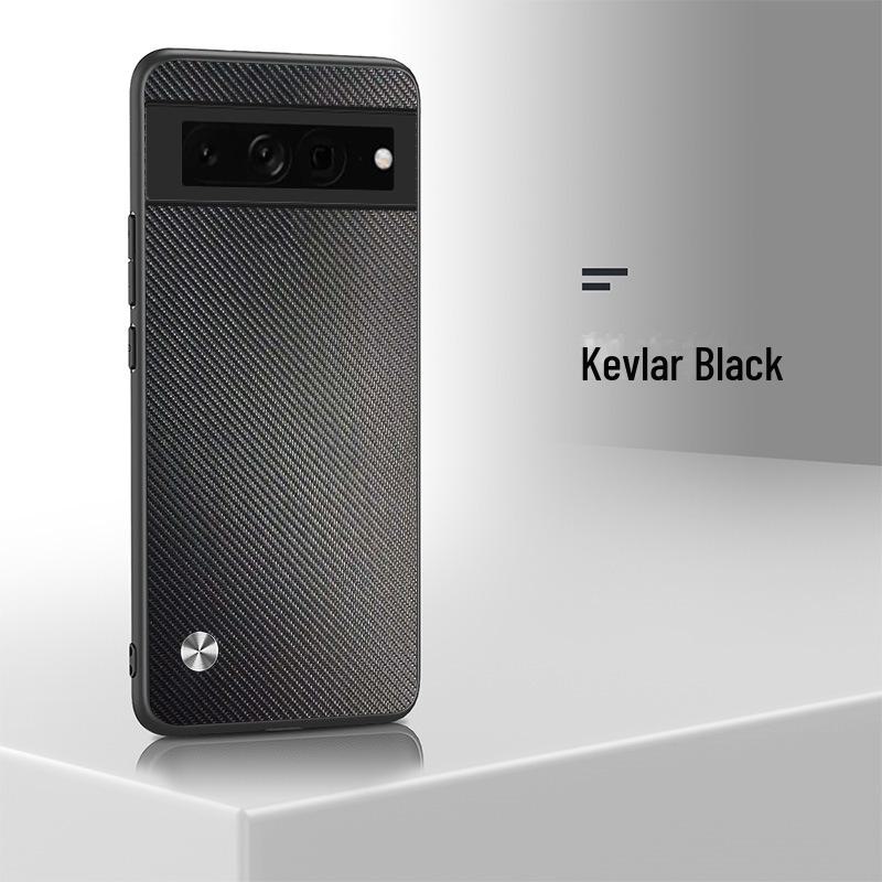 Kreativní kožený obal na telefon pro Google Pixel 7 Pro & 6A; Jednobarevné, Jednoduchý design, Ochranný kryt