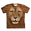 Tiger Animal 3D Print T-Shirts Men Women Fashion Hip Hop Short Sleeve T Shirt Oversized Tees Harajuku Male Tops Man Clothing