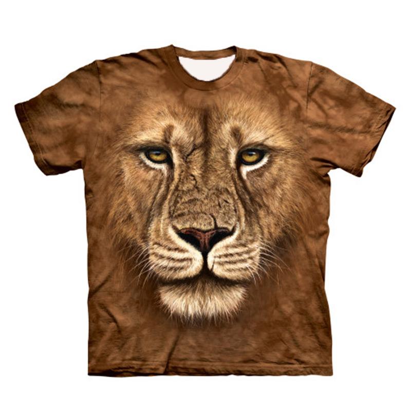 Tiger Animal 3D Print T-Shirts Men Women Fashion Hip Hop Short Sleeve T Shirt Oversized Tees Harajuku Male Tops Man Clothing