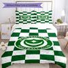 Set Copripiumino Stampato Portsmouth F.C. – include 1 copripiumino e 2 federe coordinate Decorazione per la camera da letto Regali di Natale