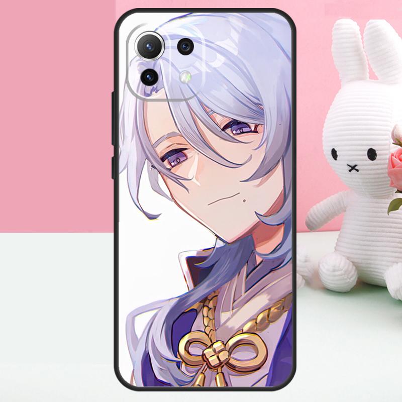 Genshin Impact Kamisato Ayato Case For Xiaomi 17 Pro Max 14 15 Ultra 13T 14T 15T POCO X7 Pro X5 X6 F5 F6 F7 F8 Ultra Funda