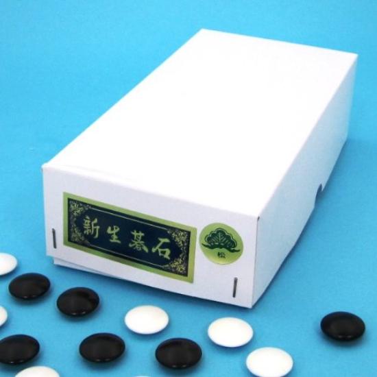 Go Board Japanese Cypress 10 Tabletop Jointed Go Hard Glass Go New Pine 10mm and P Go Bowl Made of Precious Wood Set No. Board, Stones, (approx.