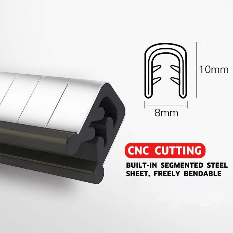 Universal U-Shaped Car Door Edge Protection Strip (Anti-Collision, Anti-Scratch)