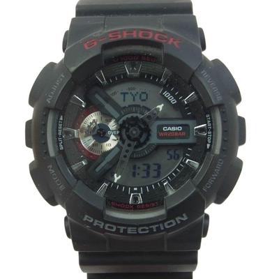 Used CASIO G-SHOCK 5146 GA-110 Digital Analog Watch Black [Used]