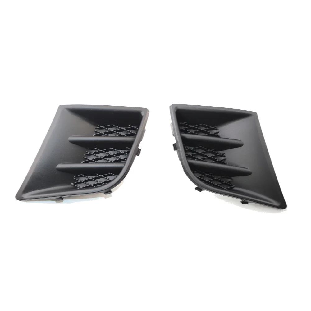 Front Bumper Fog Light Grille Left Right Fog Lamp Chrome Cover 7422A9/7422A8 Fog Lamp Cover Grilles for Peugeot 107 09-12