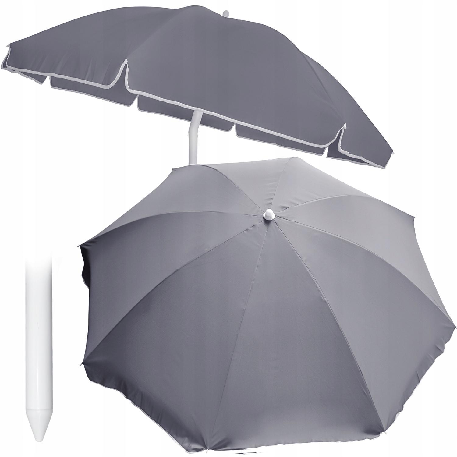 Super Merchant Tuin Paraplu Strandparaplu Voor Balkon Terras Armanized Met Ruche 240 Cm