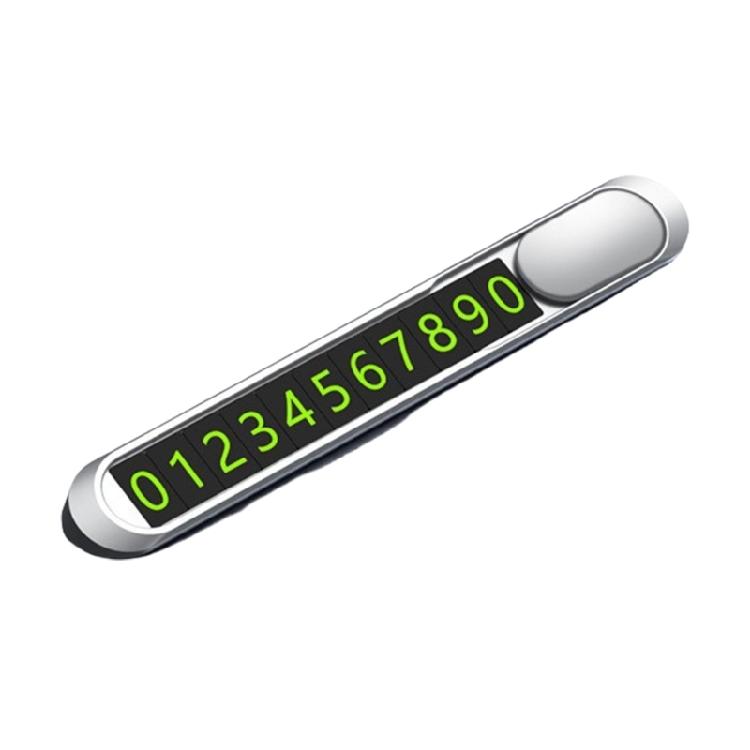 

Car Temporary Parking Card Plate Adhesive Automotive Interior Accessory Universal Car Dashboard Telephone Number Plate