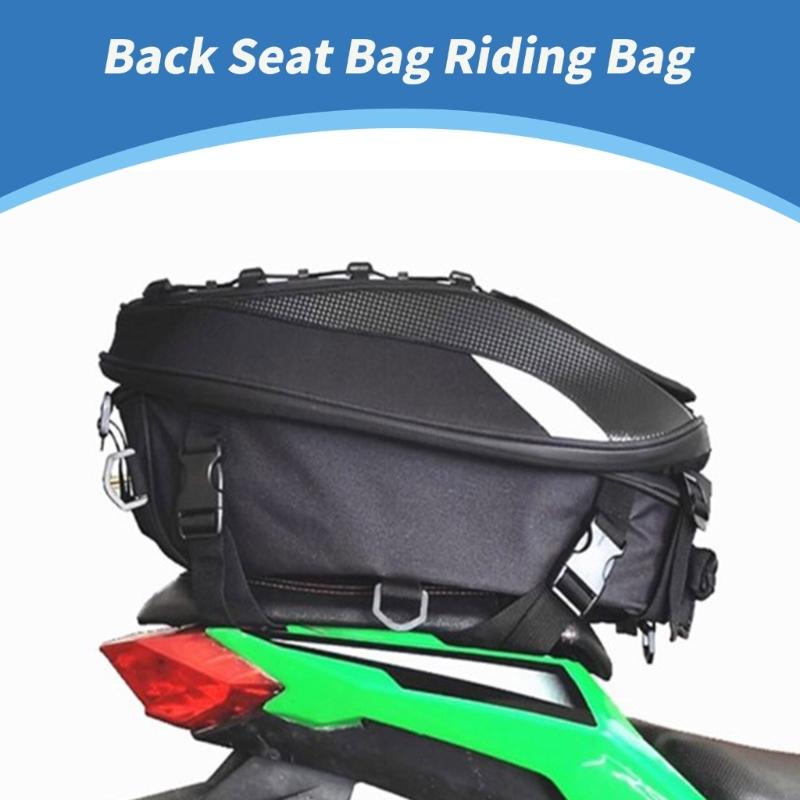 Allzweck-Motorradhelmhalter Heck-Rücksitze Rucksack erweiterbar für Biker Langstrecken mit verstellbarem Gurt