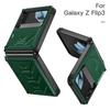 Compatible Fold Series Phone Case: Drop-Proof, Dual-Fold with Pen Slot for Samsung Z Fold3, Z Fold4, Z Fold5.