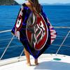 1pc Football30 Beach Towel with Custom Name, Beach/Swimming/Bath/Picnic/Camping Towel, Suitable for Seaside Beaches