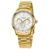 Poce Milano Men's Metal Watch 43mm FM8011 M-GD + Case + Metal Band Tool Set