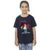 Disney Girls Alice In Wonderland Flowers Cotton T-Shirt