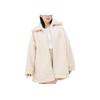 New MLB Velvet feel Coat Women's Light Beige 3FFDB0136-43BGL