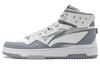 Mountain Origin 2.0 Slip Resistant Abrasion Resistant High Top Skateboard Shoes Men's Gray White AGCT291-3