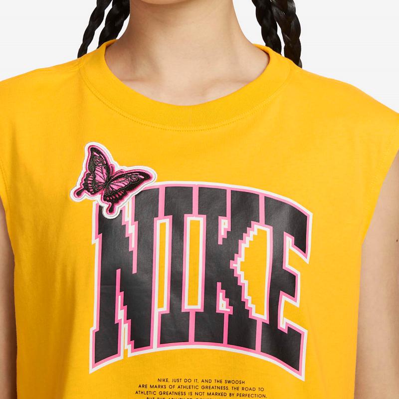 New Nike Tank Top Women's University Gold FD2574-739