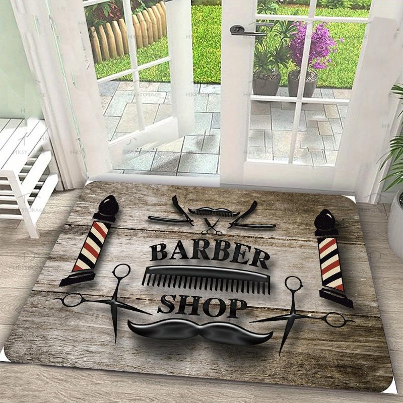 Carpet Pet Paw Print Mat Wipe Your Paws Rug Rustic Style Door Mat Entrance Floor Mat Home Decoration Indoor Outdoor Use Fashion