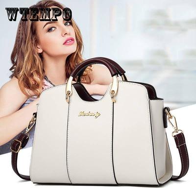 Female Bag  Leather Fashionable Shoulder Hand Female Bag Euramerican Style Atmosphere Lady Bag