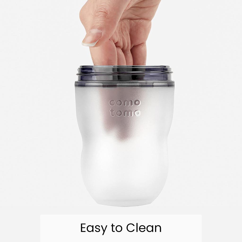 Comotomo babyflaske babyflaske 140 ml grønt sett med 2 [vare]