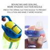 480ml Tazze con Beccuccio per Bambini Borracce Creative Cartoon Tazze per Svezzamento con Cannucce e Coperchi A Prova di Perdite Portatili Bicchieri per Bambini