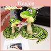 Plush Simulation Snake Toy Soft Stuffed Animal Doll Children Gift Holiday