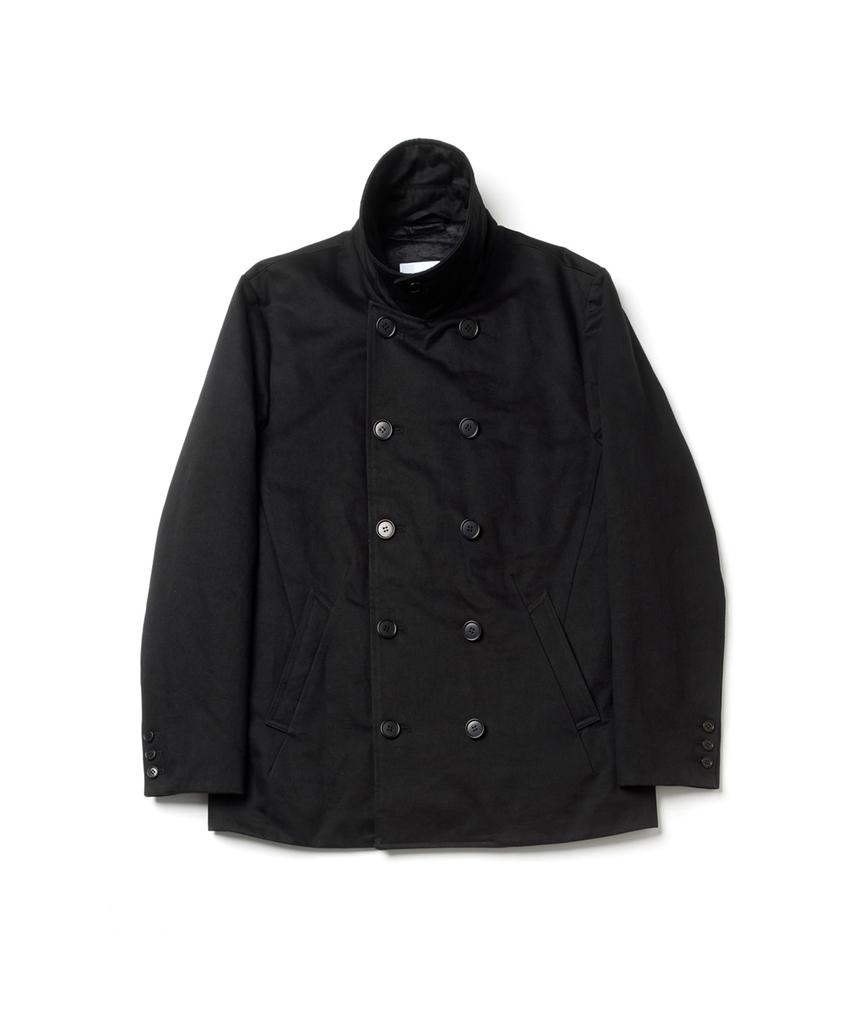 HATCHINGROOM Pea Coat Black