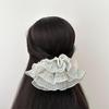 Lacy Hair Tie Elastic Scrunchies Multi Layer French Hair Rings for Elegant Updos Suitable for Long Hair