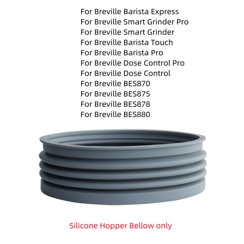 Aluminum Alloy Single Dose Hopper for Breville Coffee Grinder, Blower for Breville 870, BES875, BES878, BES880