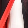 On Hand Hooded Cape Adult Unisex Long Cloak Black Red Halloween Costume Dress Coats