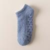 Unisex Non- Lined Floor Socks with Dots for Warm Indoor Home Wear, Lint-Free Socks for Men and Women
